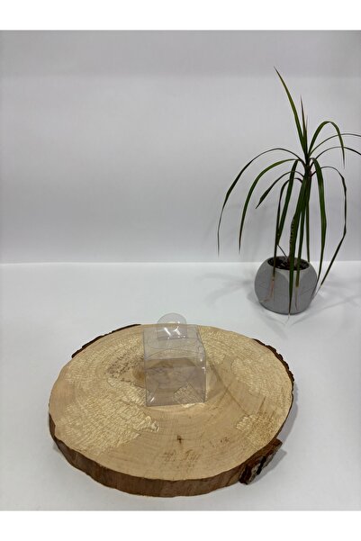 BURHAN AMBALAJ 5x5x5 Şeffaf Asetat Kutu [100 Adet ] Demonte