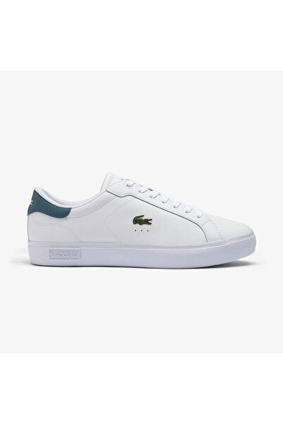 Lacoste Powercourt Leather Erkek Beyaz Sneaker
