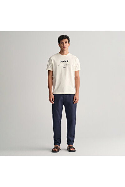 Gant Erkek Lacivert Regular Fit Chino Pantolon