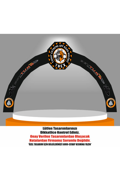 Gel Gel Balon Yuvarlak Tag Şişme Balon – Özel Tasarım Geçiş Takı (Oxford Kumaş, Farklı Ölçü Seçenekleri)