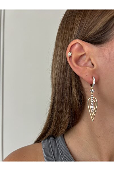 ALİZ ATELIER DAMLA FORMLU KÜPE