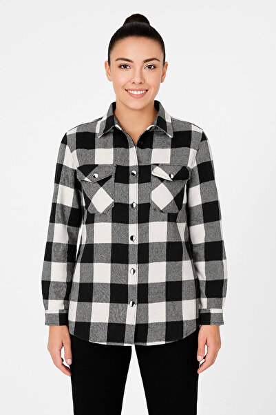 velmorafashion Velmora Premium Lumberjack Shirt - Long Sleeve, Fleece-Lined F...