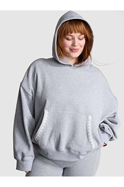 PINK Ivy Kampüs Kapüşonlu Sweatshirt