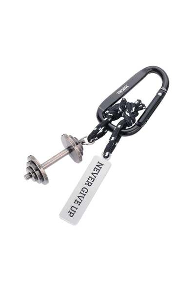 Troika Never Give up Keychain