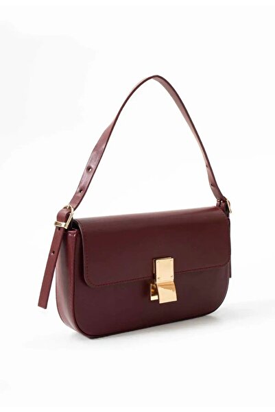 grand coco Women's Stylish Burgundy Adjustable Strap Hand and Shoulder Bag