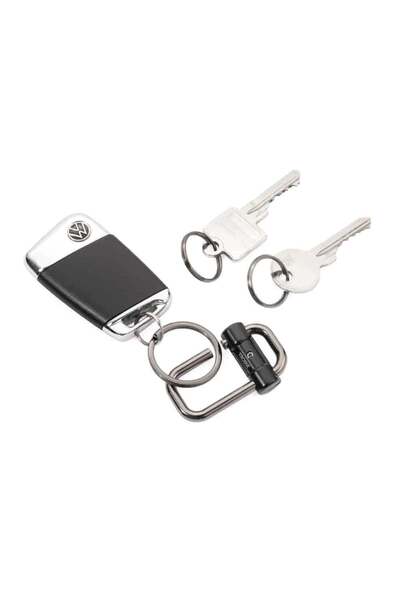 Troika 2-Way Key Keychain, Black