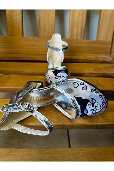 Gala karakter BASKILI çocuk topuklu ayk.