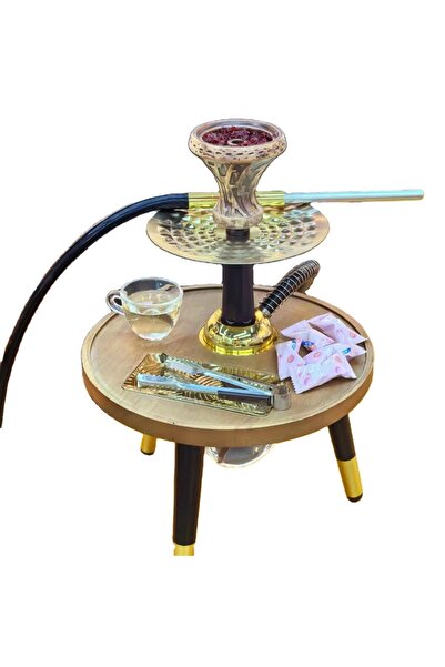 BOXMONİ Lüks Tasarım Sehpalı Nargile Seti