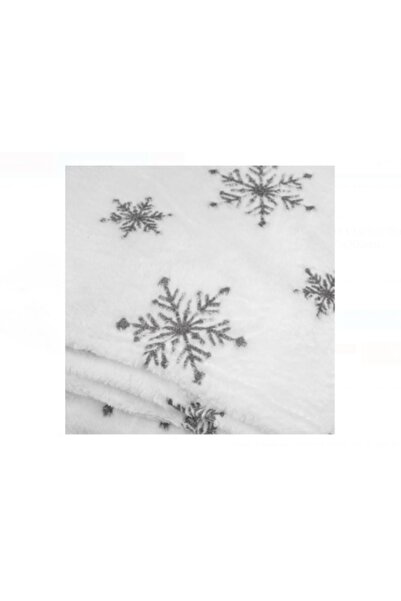 OEM Fluffy velvet double blanket, size 220 x 150 cm, Snowflakes