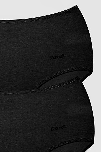 Kom Women's Basic Maxi High Waist 2-Piece Panties Set