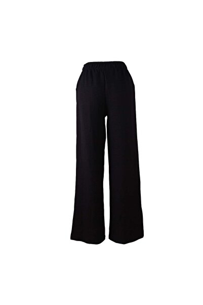 trender Muslin Black Women's Trousers 2499