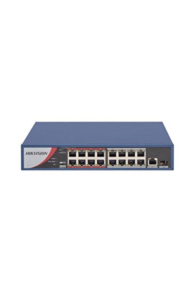 HIKVISION DS-3E0318P-E/M (Unmanaged 100Mbps ) 16 Port Fast Ethernet Unmanaged POE Switch