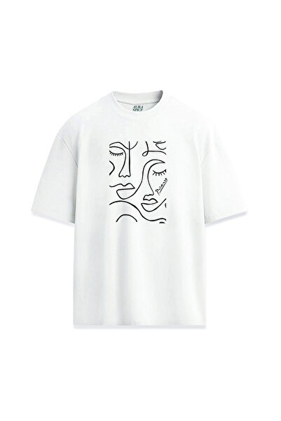 Darkia تي شيرت مطبوع بتصميم خاص برسومات بابلو بيكاسو للجنسين