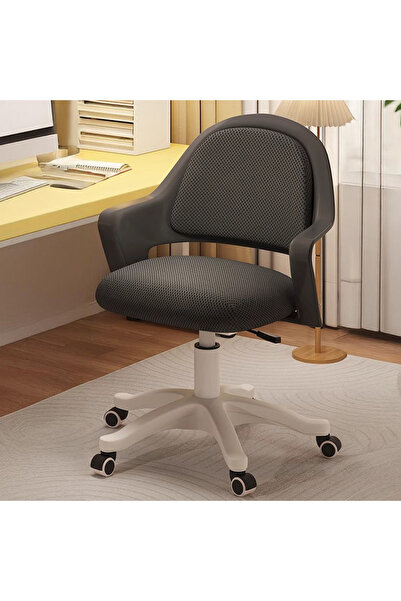 EqiEch كراسي مكتب ودراسة ومكياج متعددة الاستخدامات مع ارتفاع ودوران قابل للتعديل