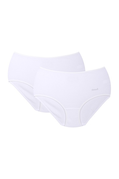 Kom Women's Basic Maxi High Waist 2-Piece Panties Set