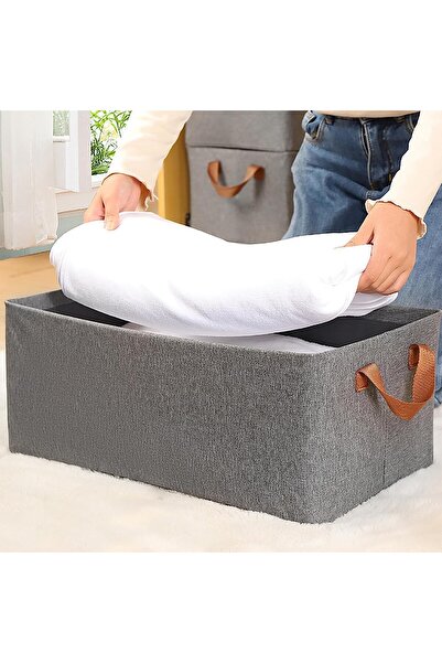 Flippy Storage Box Basket Type, Flippy, Textile Material, Foldable, 47x28x20 cm, 35L, Metal Frame, with Han