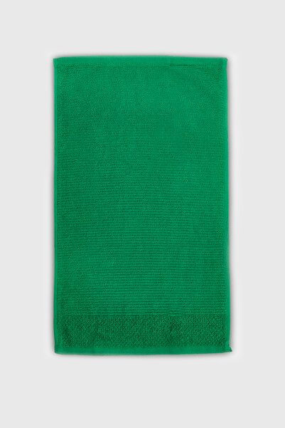 Benetton Home Банний рушник для рук, обличчя та тіла, зелений, 100% бавовна, 30x50 см, рушник для обличчя