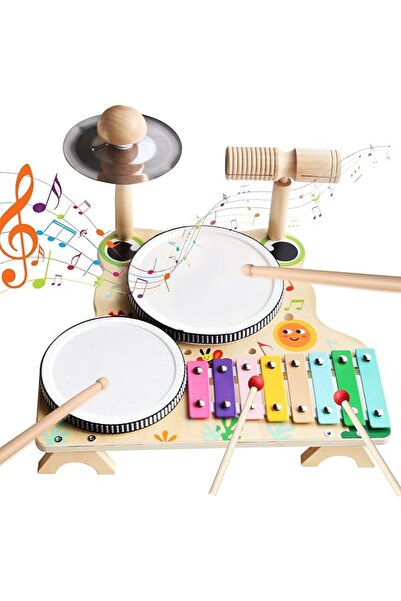 OEM Instrumente Muzicale din Lemn Pentru Copii, Jucarie Educativa, Dezvolta R...