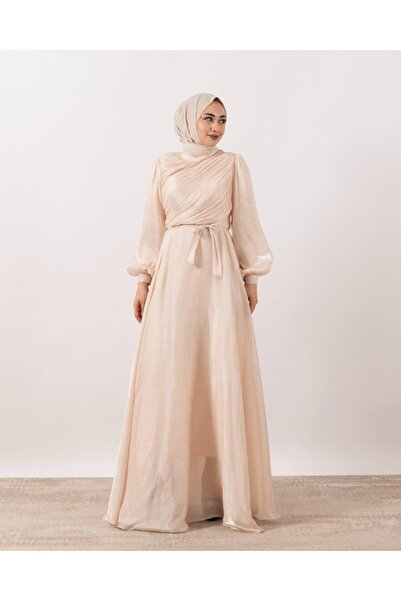 Stilife 3023 GÖĞÜS DRAPE ELBİSE