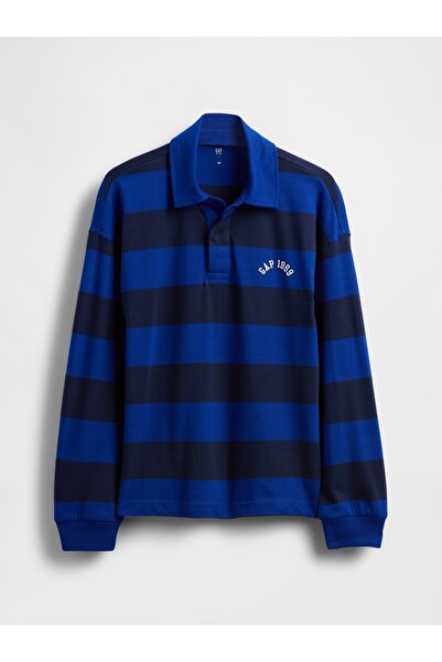 GAP Erkek ÇocukGap Logo Çizgili Polo T-Shirt