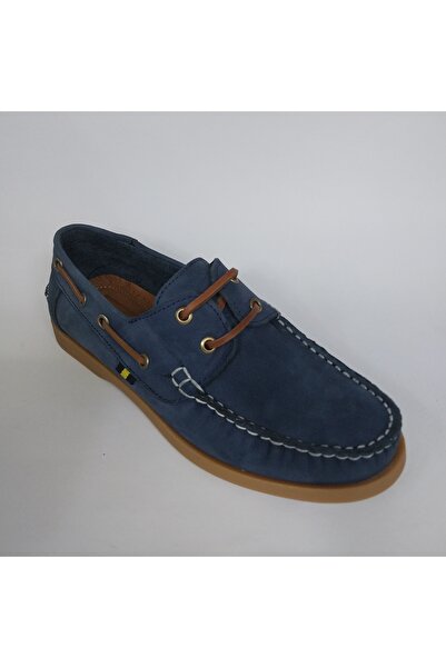 Mira Deri Genuine Leather Full Fitted Classic Boat Men's Shoes