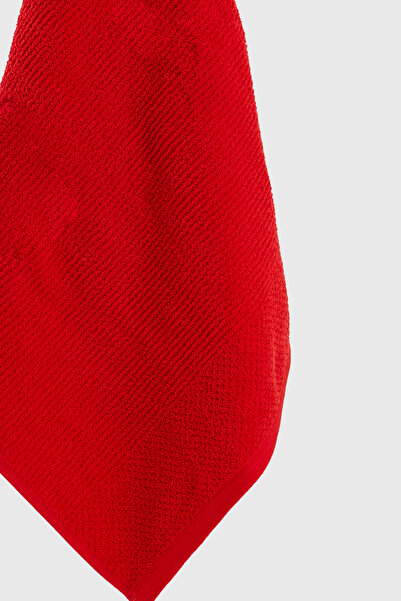 Benetton Home Bath Towel Hand Face Body Red 100% Cotton Set of 3 70X140 cm 50X90 cm 30X50 cm