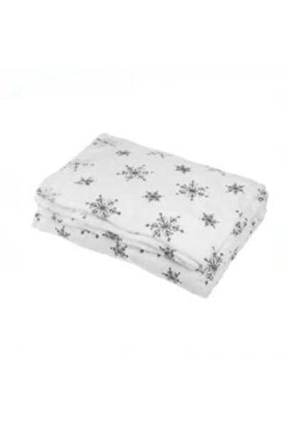 OEM Fluffy velvet double blanket, size 160 x 130 cm, Snowflakes