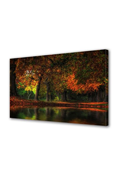 OEM Tablou decorativ, de perete, cu rama din lemn, 33cm x 24cm,cu flori1985