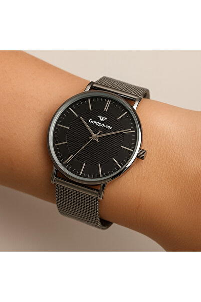Goldpower ساعة يد مغناطيسية من الخوص