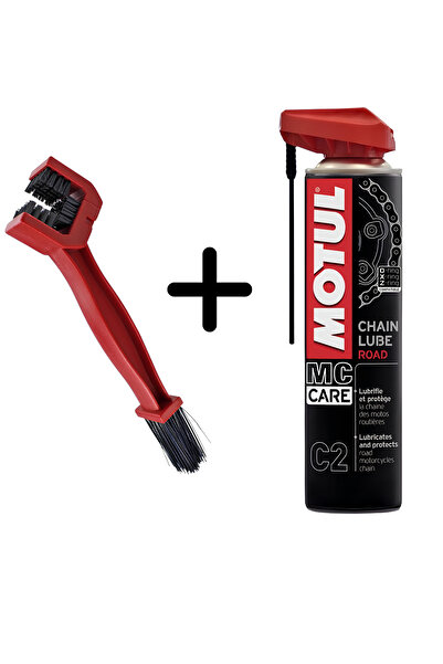 Motul C2 + Zincir Temizleme Fırçası