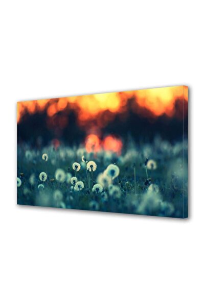 OEM Tablou decorativ, de perete, cu rama din lemn, 33cm x 24cm,cu flori1537