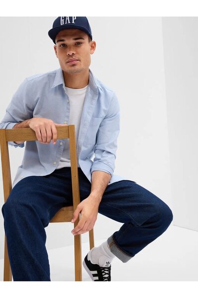 GAP Standard Fit Oxford Gömlek 488512007