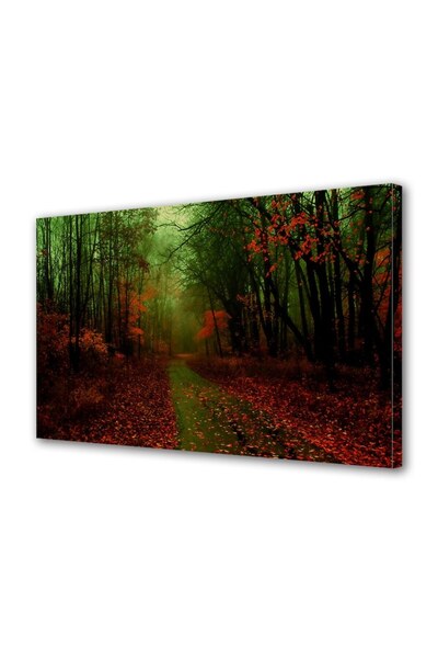 OEM Декоративна стенна картина с дървена рамка, 33 см х 24 см, с цветя2069