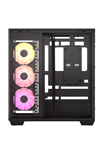 Corsair 3500X ARGB Siyah 4x120mm Fan Temperli Cam USB 3.2 RM850e 850W 80+ Gold Mid Tower E-ATX Kasa