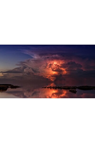 OEM Διακοσμητική επιτοίχια ζωγραφική με ξύλινο πλαίσιο, 33cm x 24cm, εικόνα 2030