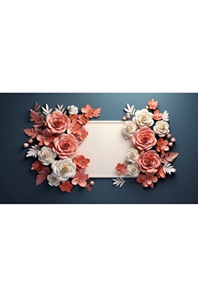 OEM Διακοσμητική επιτοίχια ζωγραφική με ξύλινο πλαίσιο, 33cm x 24cm, εικόνα 2253