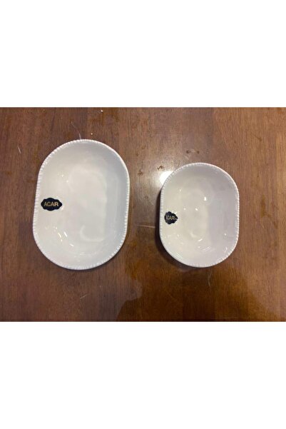 ACAR MILANO 2'Lİ OVAL TABAK 13-16CM