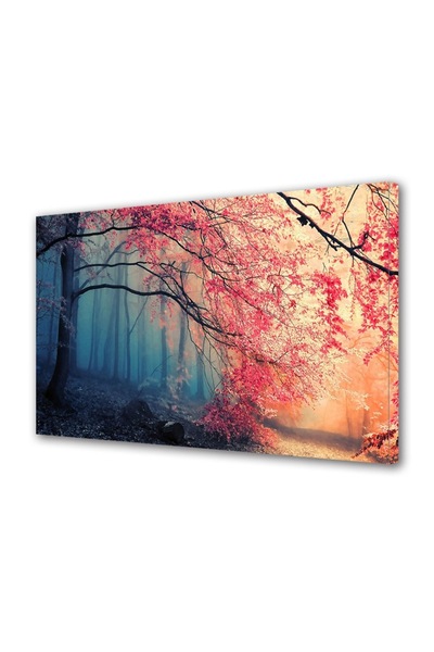 OEM Tablou decorativ, de perete, cu rama din lemn, 33cm x 24cm,cu flori1739