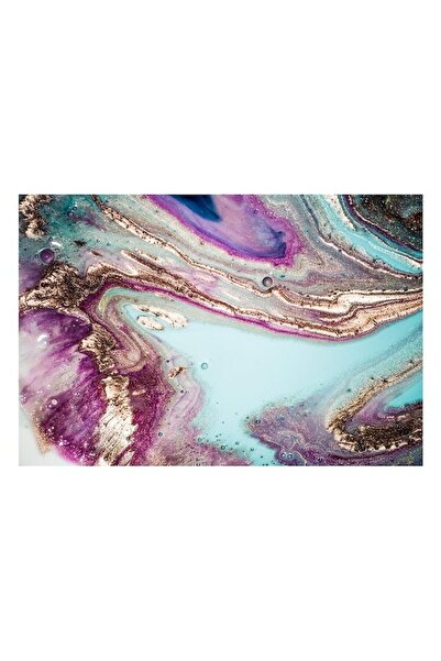 OEM Tablou decorativ, de perete, cu rama din lemn, 33cm x 24cm,cu flori1780