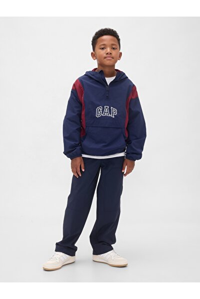 GAP Erkek Çocuk Lacivert %100 Geri Dönüştürülmüş Anorak Ceket