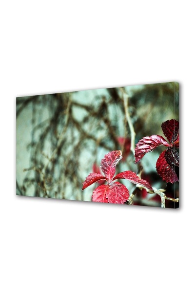 OEM Tablou decorativ, de perete, cu rama din lemn, 33cm x 24cm,cu flori2003