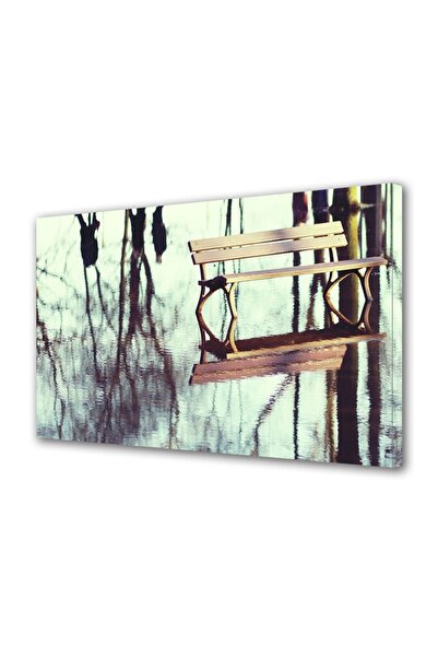 OEM Tablou decorativ, de perete, cu rama din lemn, 33cm x 24cm,cu flori2165