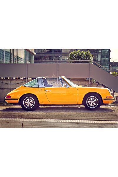 OEM Tablou decorativ, de perete, cu rama din lemn, 33cm x 24cm, masina5562