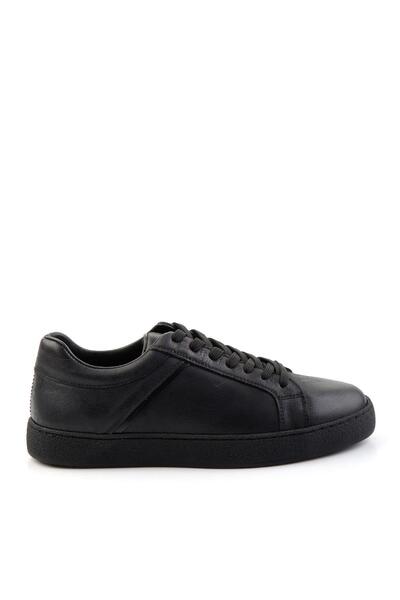 Bambi Siyah Leather Erkek Sneaker E01593002703