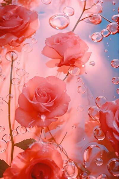 OEM Διακοσμητική επιτοίχια ζωγραφική με ξύλινο πλαίσιο, 33cm x 24cm, εικόνα 2486