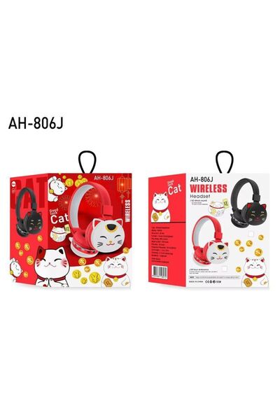 Generic AH-806Y Kulomi Wireless Bluetooth Headphones - Foldable Stereo Headset for Kids