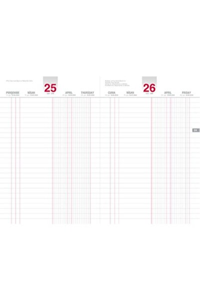 Gıpta 2026 Commercial Cash Register Agenda 17X33 118-Tck