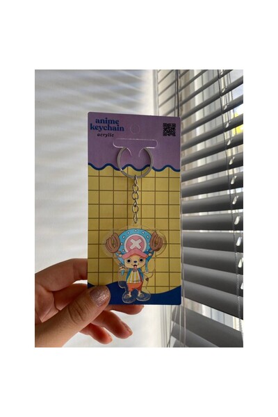 Wisevelya One Piece Tony Tony Chopper Acrylic Anime Keychain