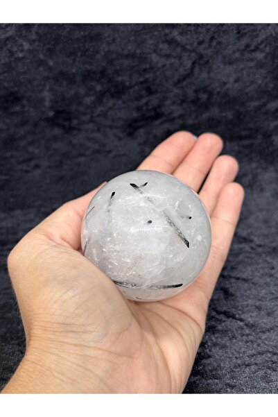 gemsartdeco RUTİLLİ KUVARS DOĞALTAŞ KÜRE