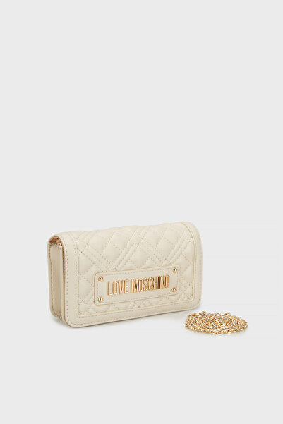 Love Moschino Logo Wallet with Detachable Chain Strap Portfolio Wallet Jc5681Pp1Nla0110